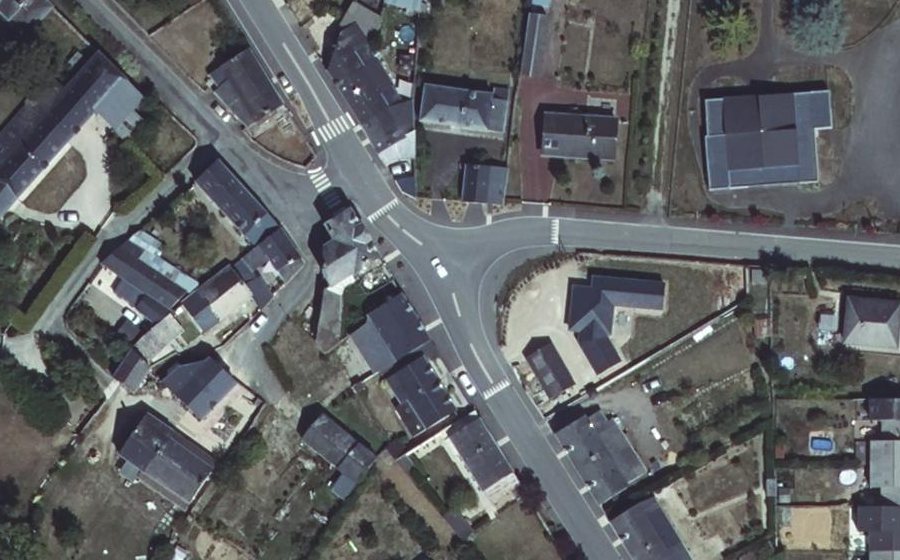 Vue aérienne du Mini-giratoire n°1424954832
