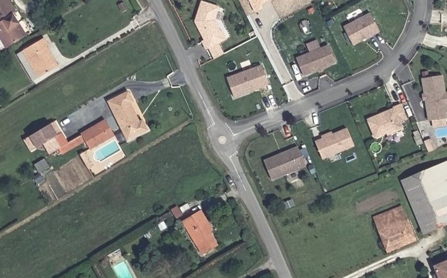 Vue aérienne du Mini-giratoire n°1425205495