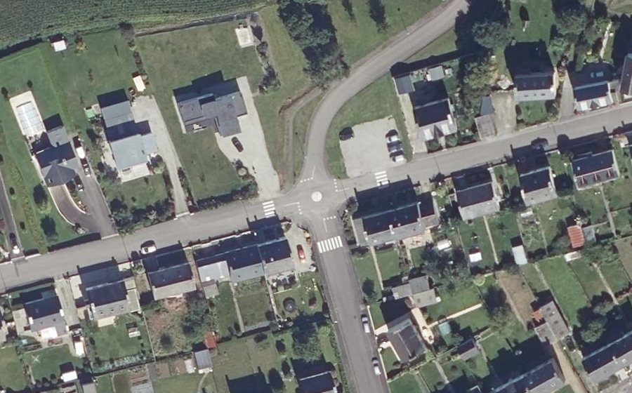Vue aérienne du Mini-giratoire n°1427938920
