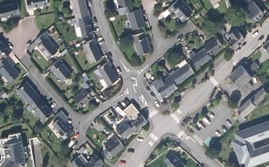 Vue aérienne du Mini-giratoire n°1428292510