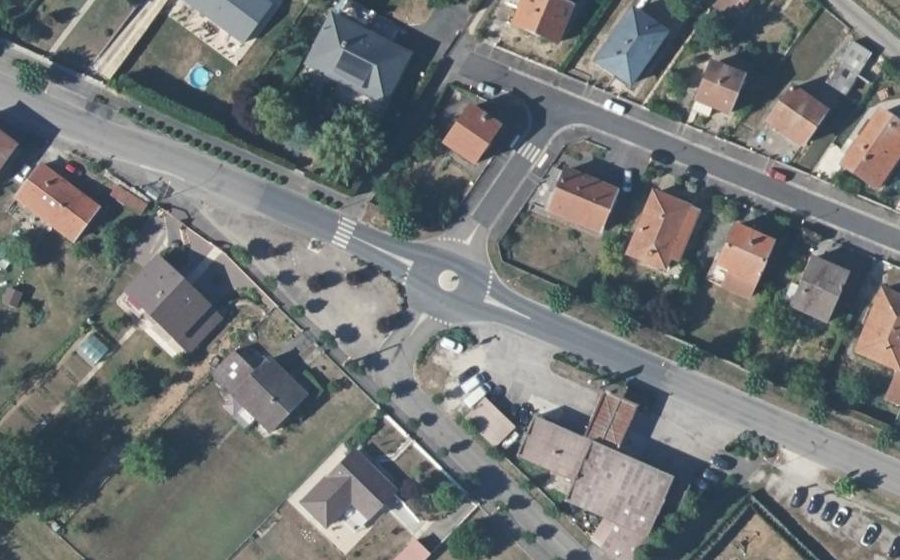 Vue aérienne du Mini-giratoire n°1428298873