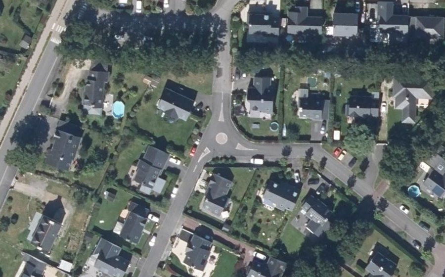 Vue aérienne du Mini-giratoire n°1428308996