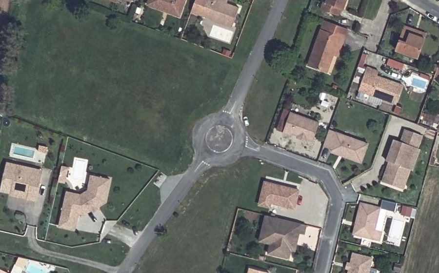 Vue aérienne du Mini-giratoire n°1429804260