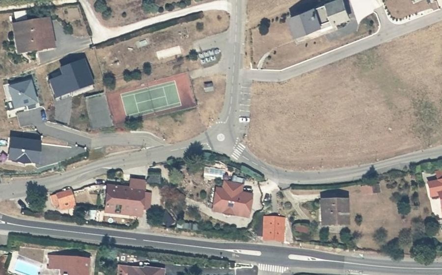 Vue aérienne du Mini-giratoire n°1431046732