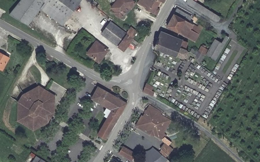 Vue aérienne du Mini-giratoire n°1431119471