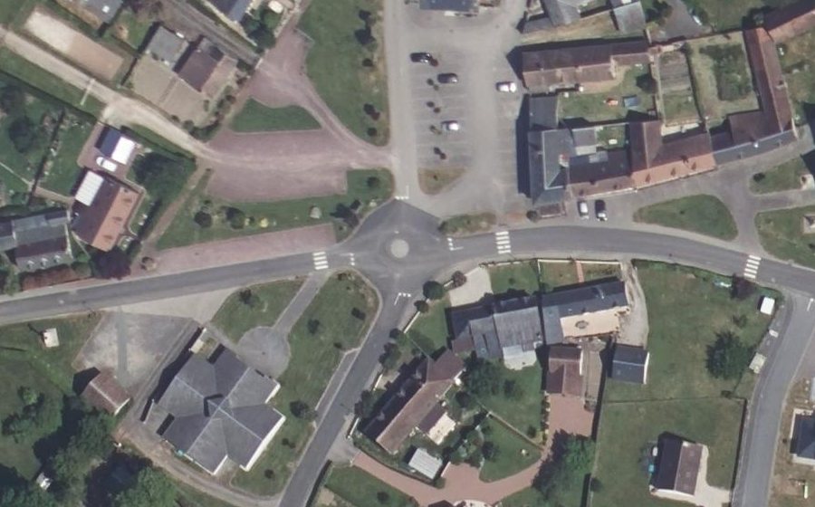 Vue aérienne du Mini-giratoire n°1431143799