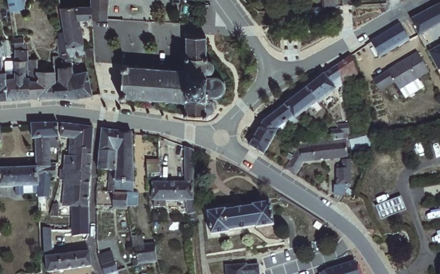 Vue aérienne du Mini-giratoire n°1431675338