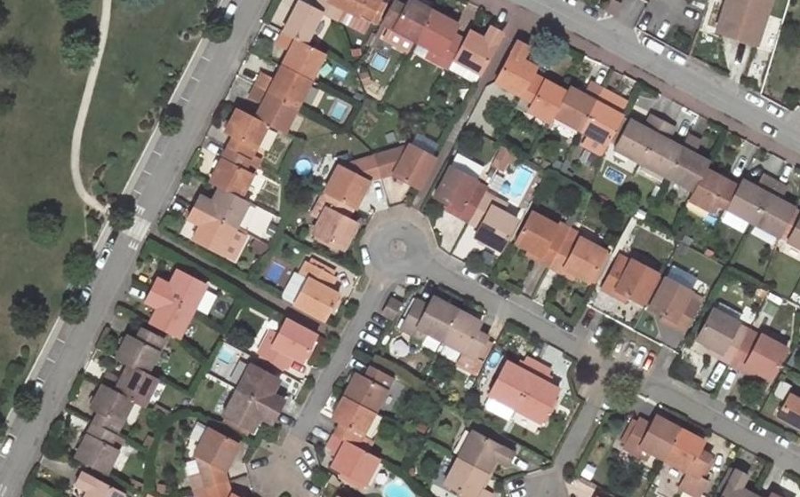 Vue aérienne du Mini-giratoire n°1431804852