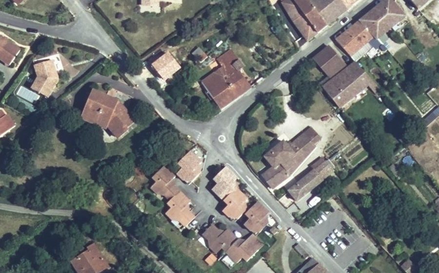 Vue aérienne du Mini-giratoire n°1432266753