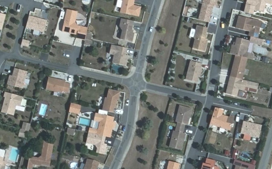 Vue aérienne du Mini-giratoire n°1432453517