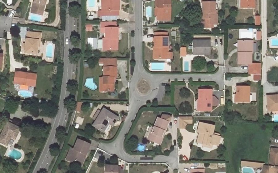 Vue aérienne du Mini-giratoire n°1432487828