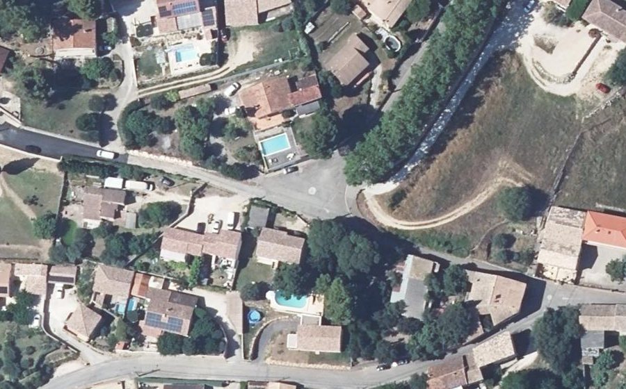 Vue aérienne du Mini-giratoire n°1432582636