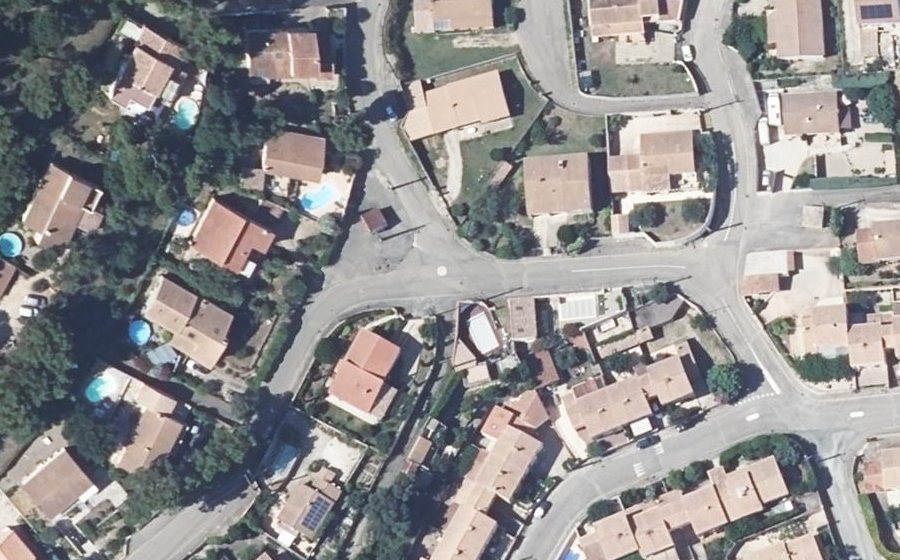 Vue aérienne du Mini-giratoire n°1432582698