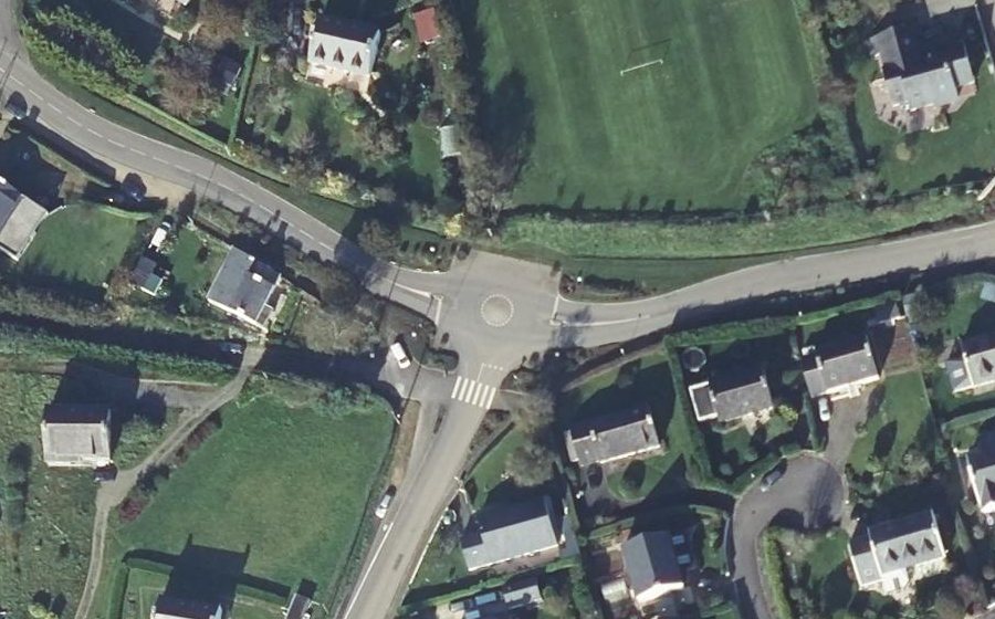 Vue aérienne du Mini-giratoire n°1432660914