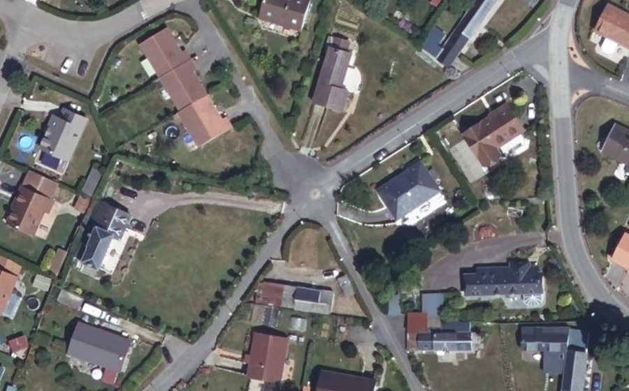 Vue aérienne du Mini-giratoire n°1432730045