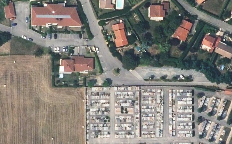 Vue aérienne du Mini-giratoire n°1432766248