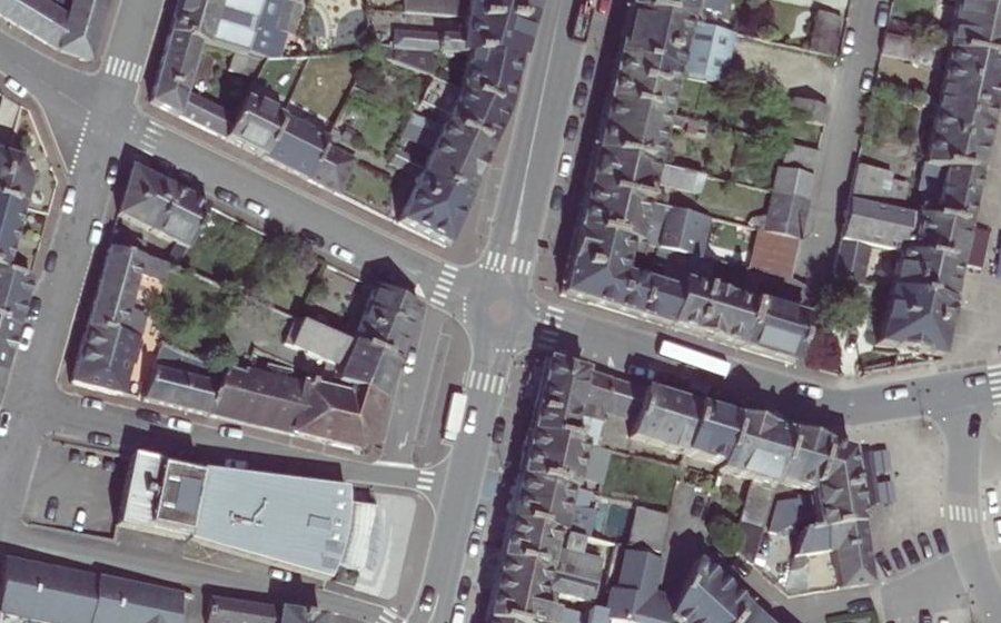 Vue aérienne du Mini-giratoire n°1433612998