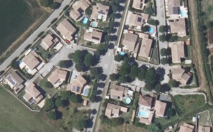 Vue aérienne du Mini-giratoire n°1434072354
