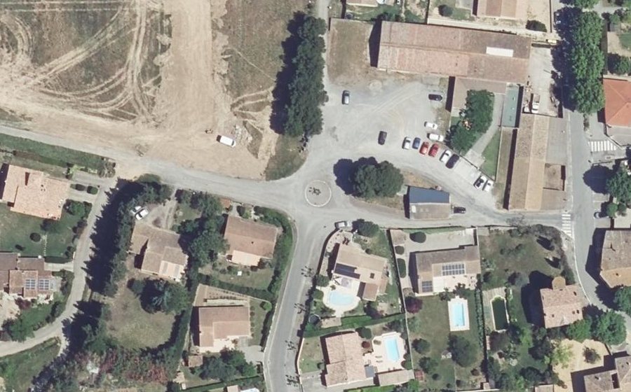 Vue aérienne du Mini-giratoire n°1434112753