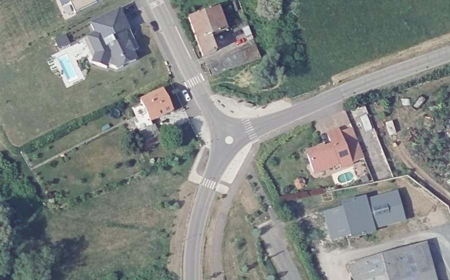 Vue aérienne du Mini-giratoire n°1434113743