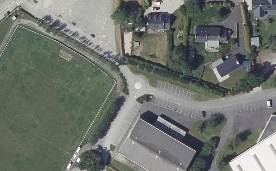 Vue aérienne du Mini-giratoire n°1435645357