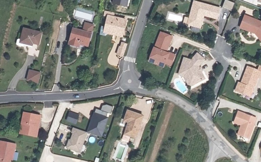 Vue aérienne du Mini-giratoire n°1436499558