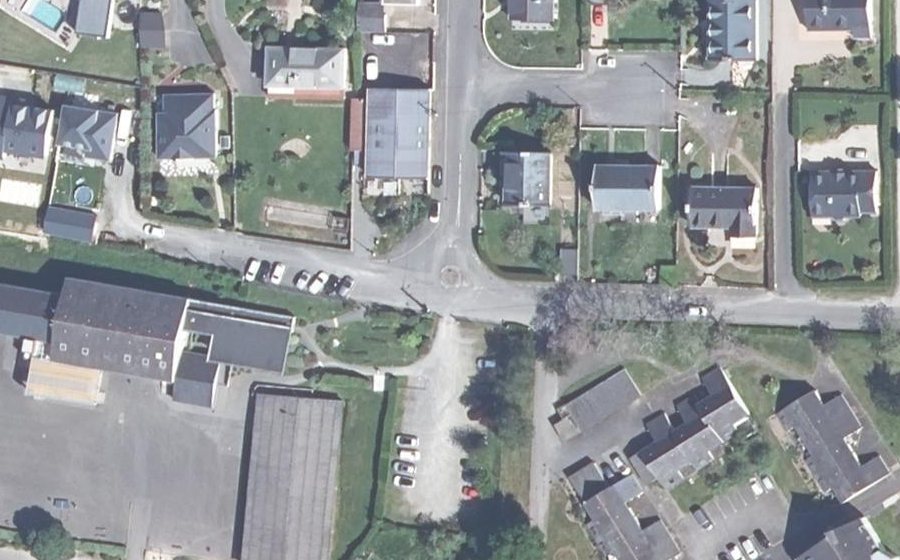 Vue aérienne du Mini-giratoire n°1436544218