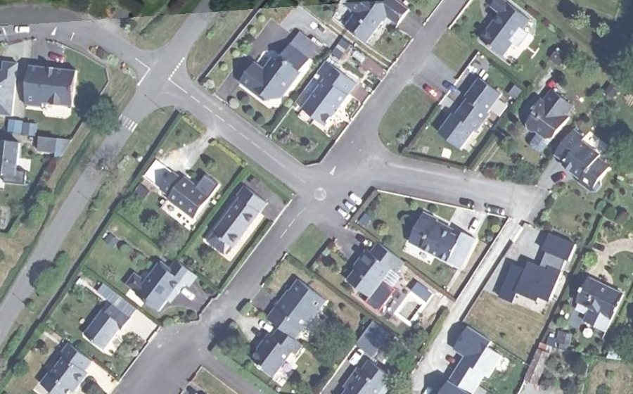 Vue aérienne du Mini-giratoire n°1436591079