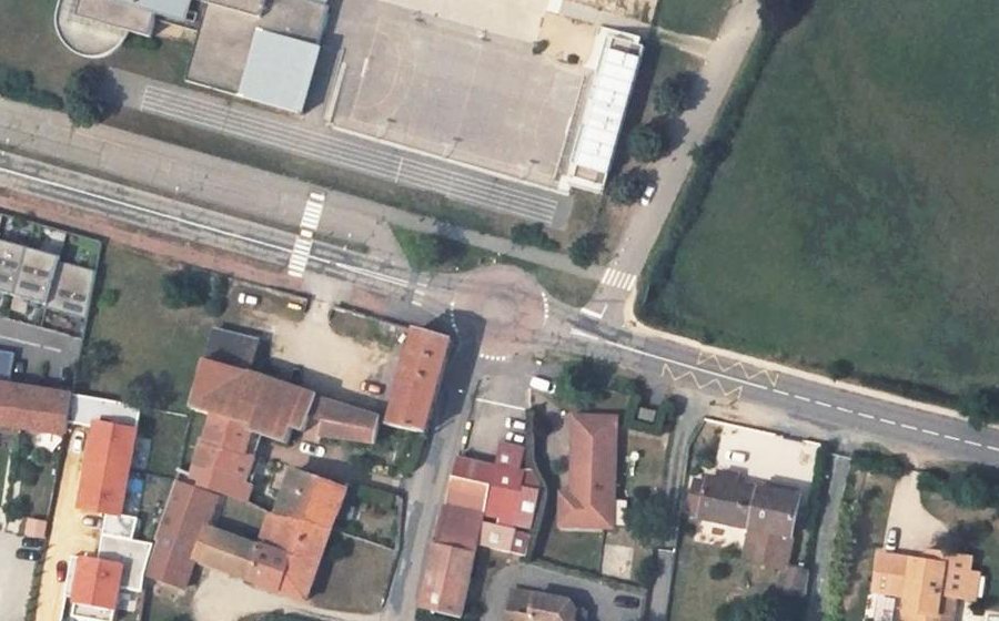 Vue aérienne du Mini-giratoire n°1437042668