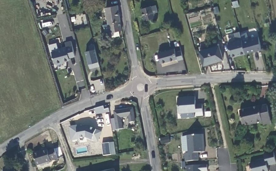 Vue aérienne du Mini-giratoire n°1437457080