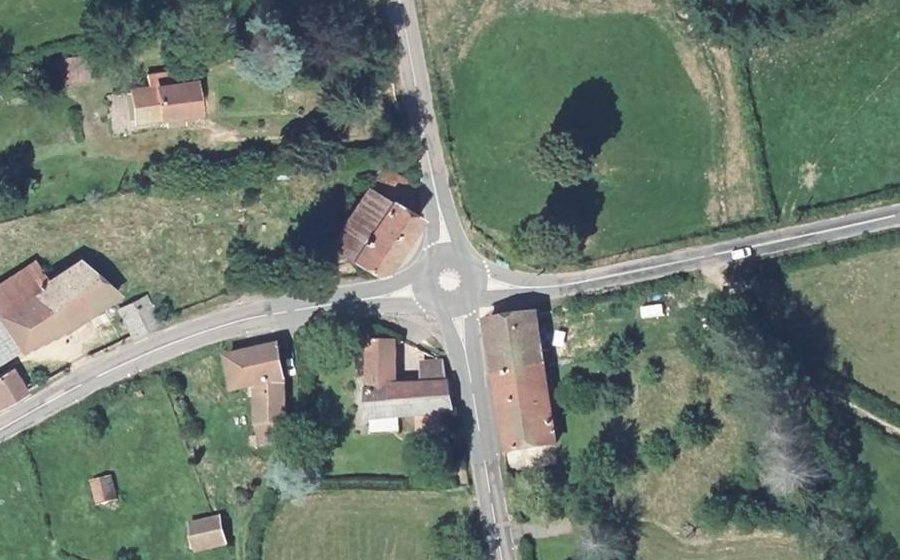 Vue aérienne du Mini-giratoire n°1440161295