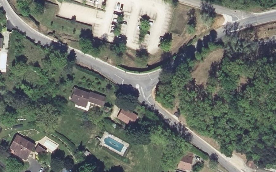 Vue aérienne du Mini-giratoire n°1444482887