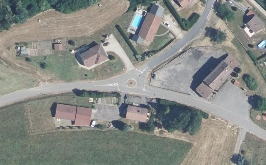 Vue aérienne du Mini-giratoire n°1445695566