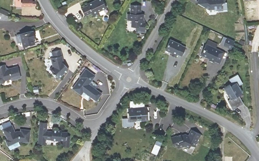 Vue aérienne du Mini-giratoire n°1446457661