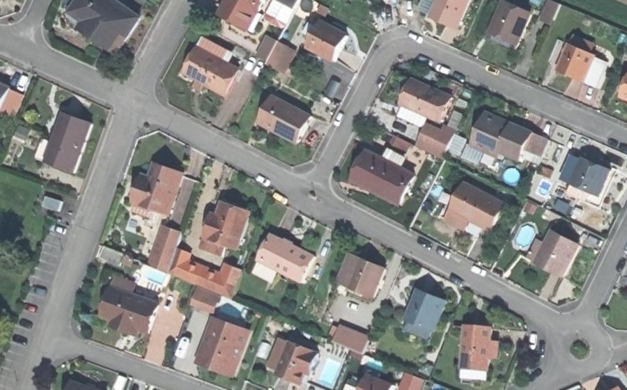 Vue aérienne du Mini-giratoire n°1446493954