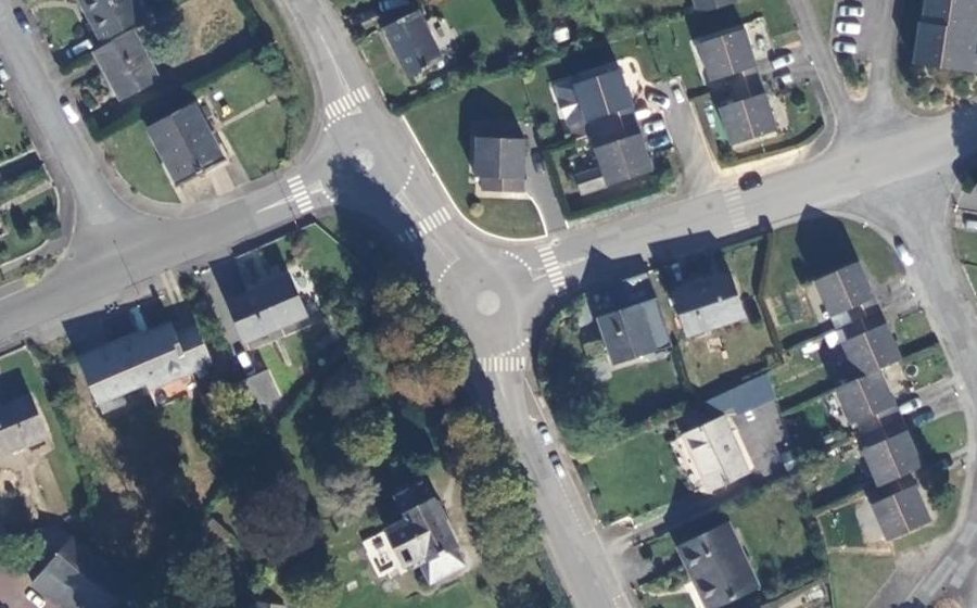 Vue aérienne du Mini-giratoire n°1446851617