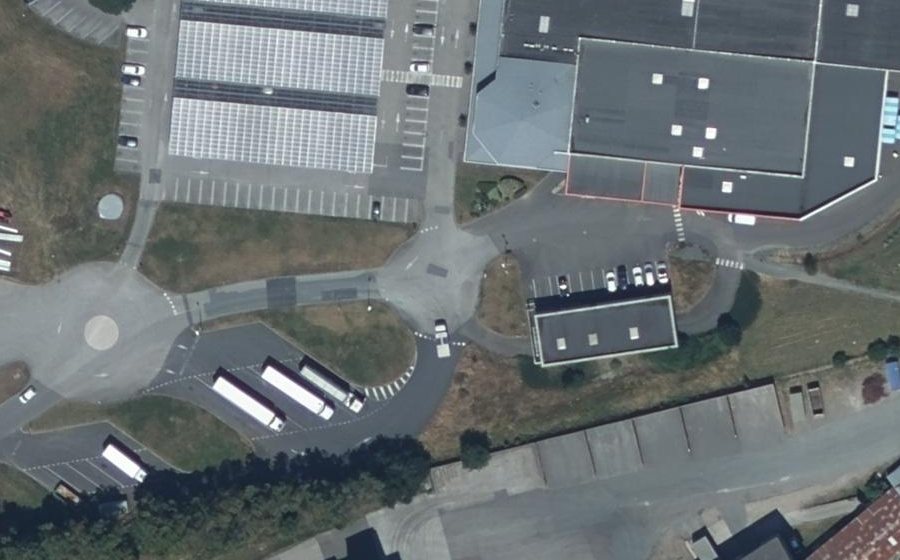Vue aérienne du Mini-giratoire n°1449491262