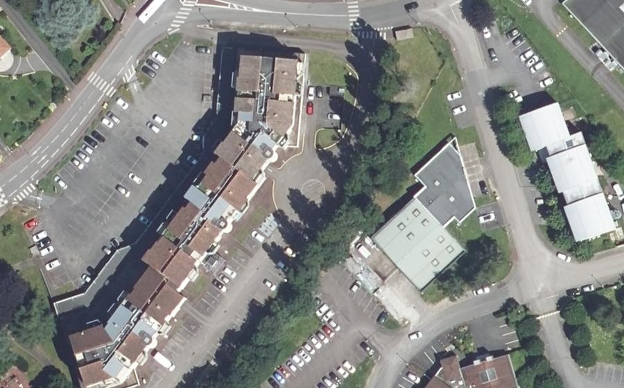 Vue aérienne du Mini-giratoire n°1450924732