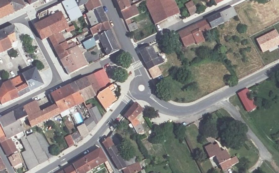Vue aérienne du Mini-giratoire n°1452761890