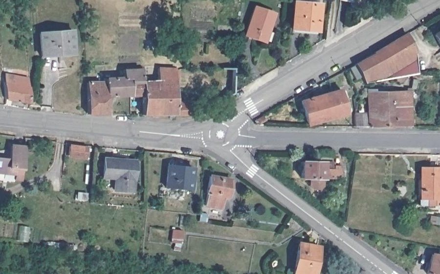 Vue aérienne du Mini-giratoire n°1456271937