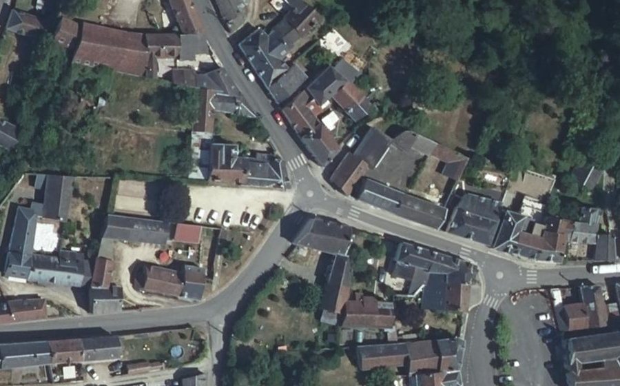 Vue aérienne du Mini-giratoire n°1456554441