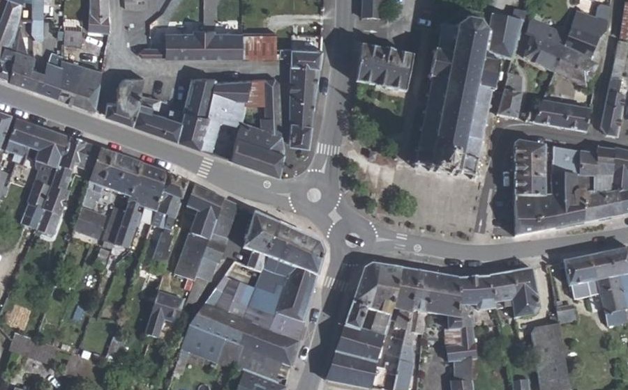 Vue aérienne du Mini-giratoire n°1457871354