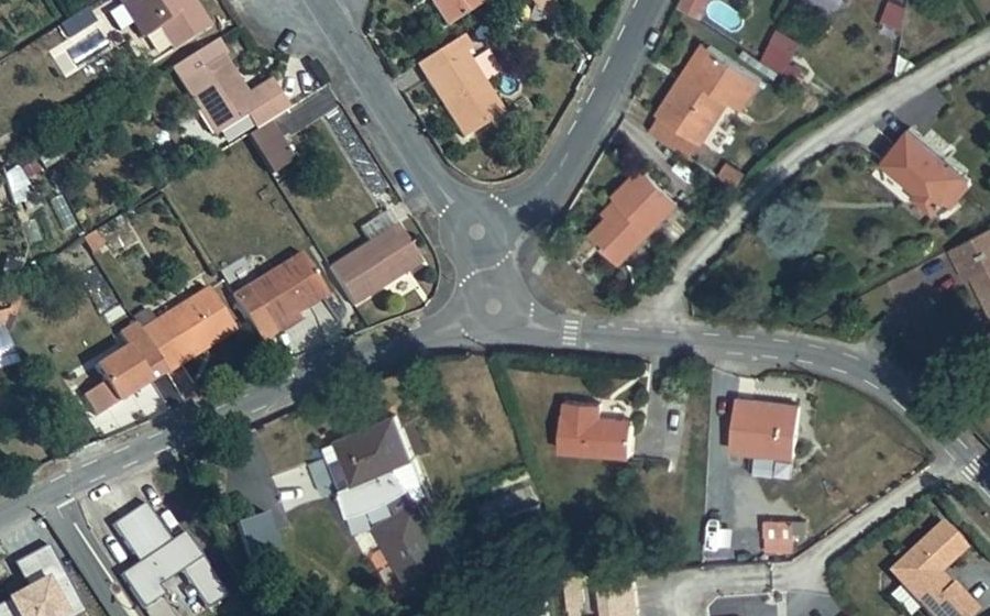 Vue aérienne du Mini-giratoire n°1459338675