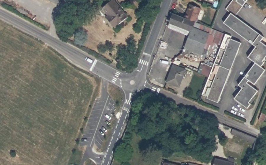 Vue aérienne du Mini-giratoire n°1459884394