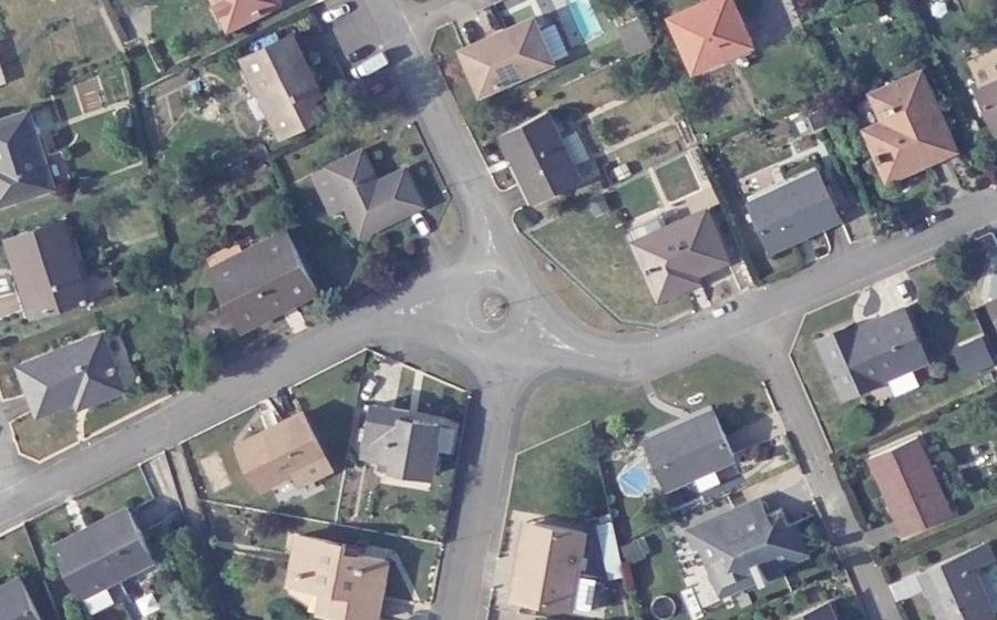 Vue aérienne du Mini-giratoire n°1459937483