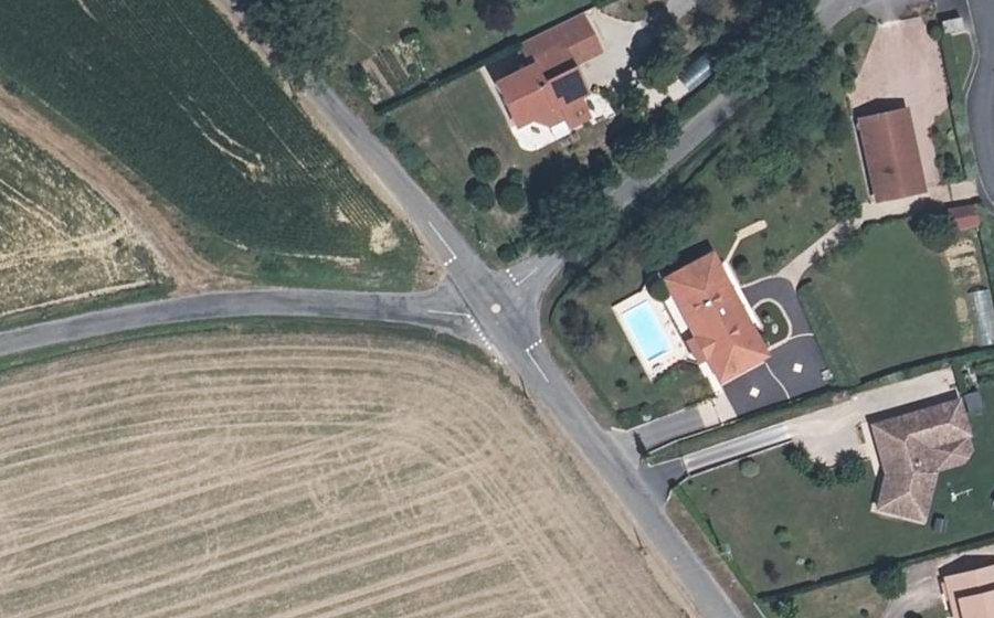 Vue aérienne du Mini-giratoire n°1461037597