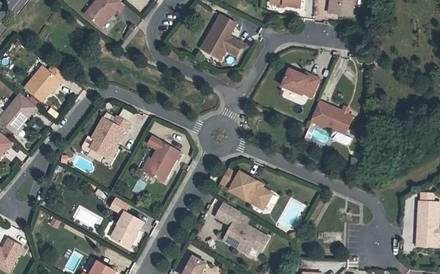 Vue aérienne du Mini-giratoire n°1464968269