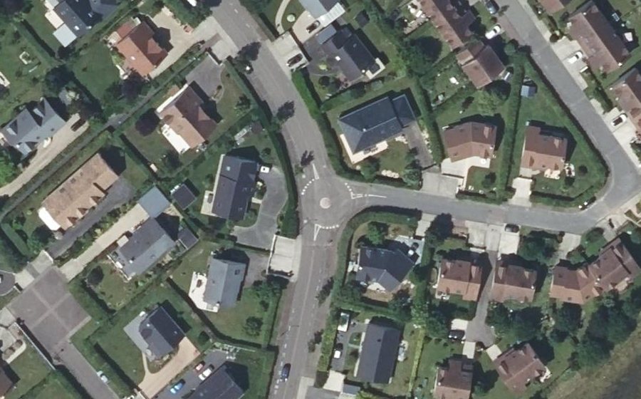Vue aérienne du Mini-giratoire n°1465600342