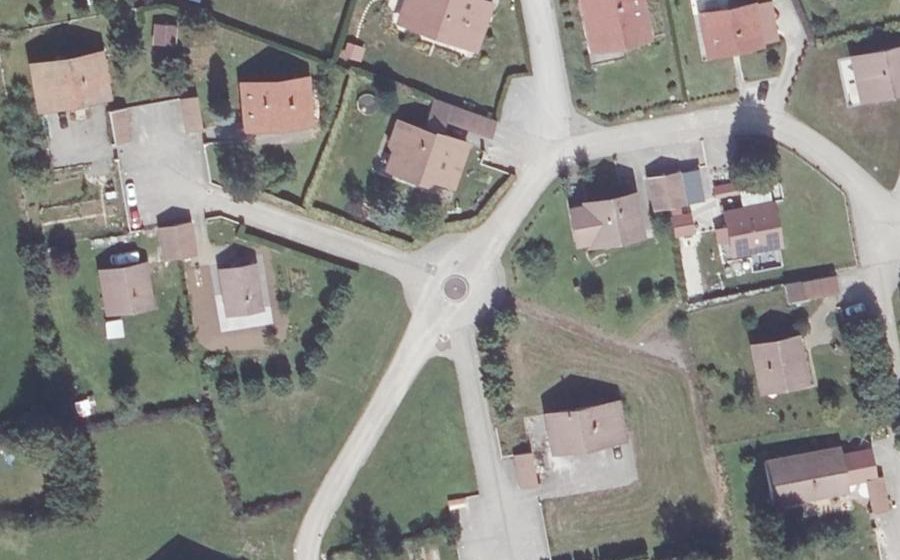 Vue aérienne du Mini-giratoire n°1466689309