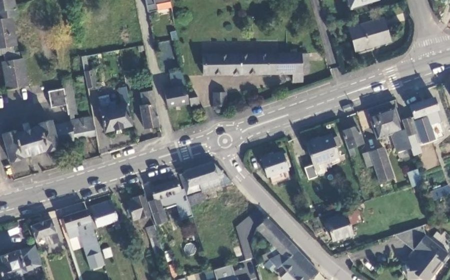 Vue aérienne du Mini-giratoire n°1468558166